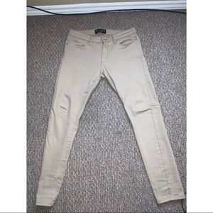 Truth + Theory Kaki Skinny Pants (32x32)